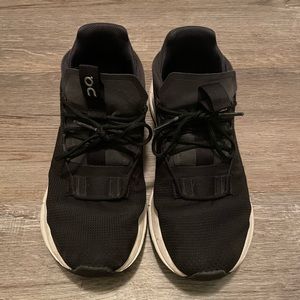 on cloud tennis shoes